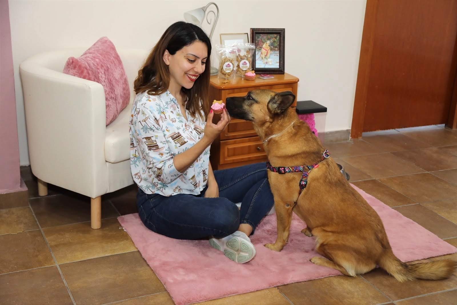 Read more about the article Μία Θεσσαλονικιά φτιάχνει καπκέικ και τούρτες γενεθλίων ειδικά για σκύλους