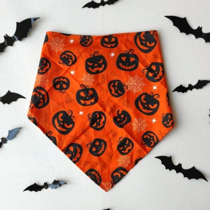 Orange Halloween Bandana 🎃