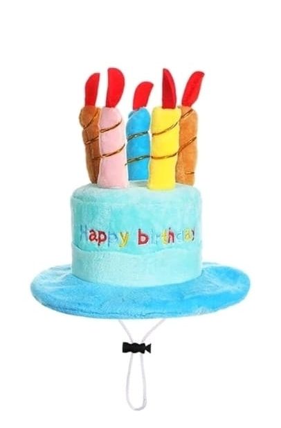 Καπέλο “Happy Birthday” για σκύλους! 