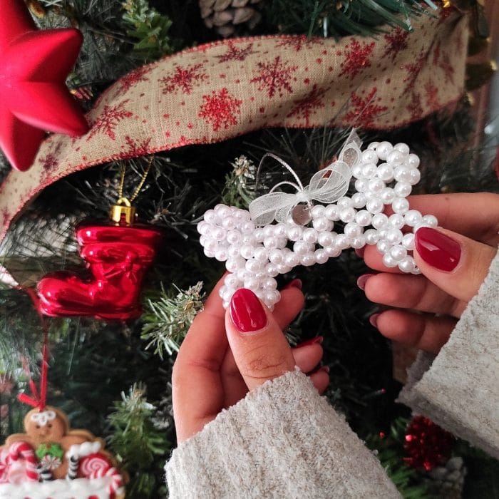 Λευκό στολίδι