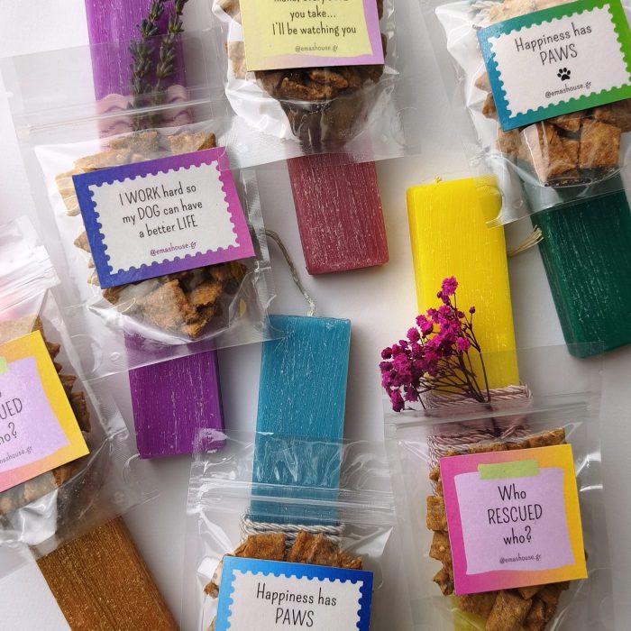 Λαμπάδα με μαγνητάκι & λιχουδιές